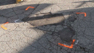 infrared repair pothole