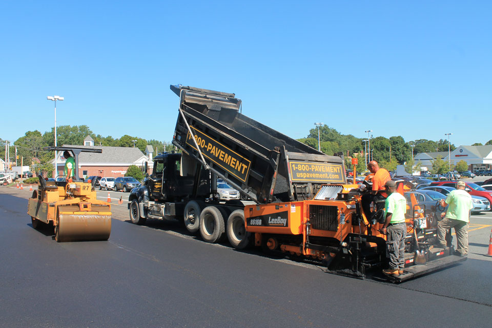 overlay paving project