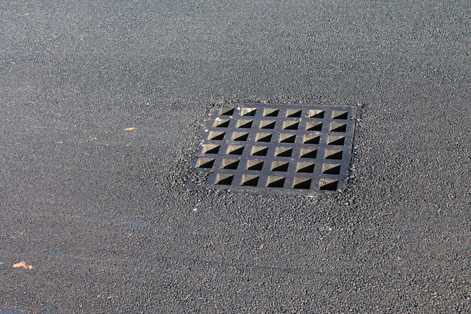 finished storm drain
